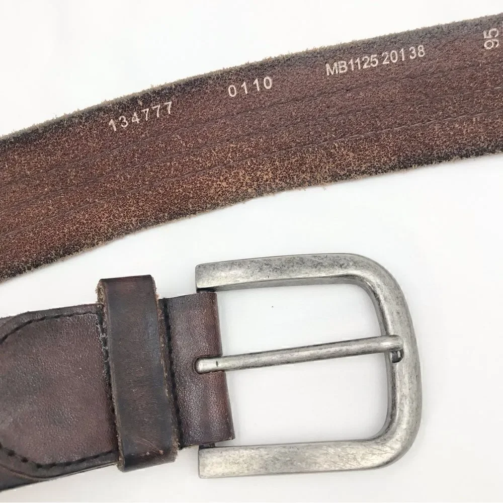 Fossil Brown Leather Belt